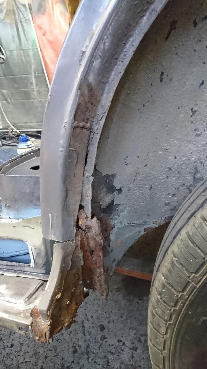 Inner Wing Rear Restoration begins